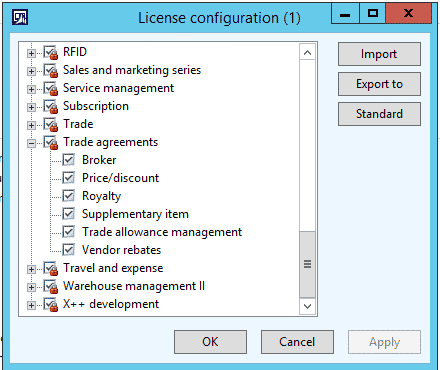 License configuration in Dynamics 365