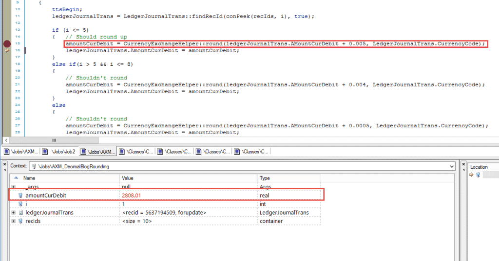 Dynamics AX Debugger