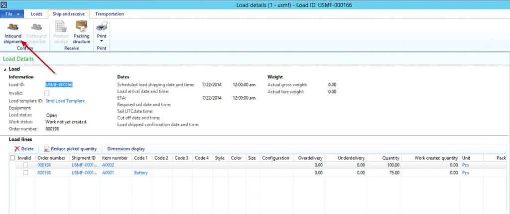 Load details view in Microsoft Dynamics 365