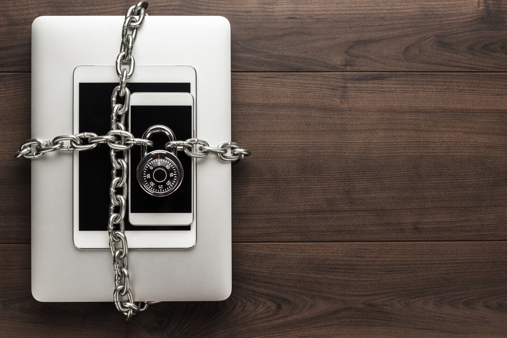 Lock and safe for data security