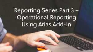 Operational reporting using atlas