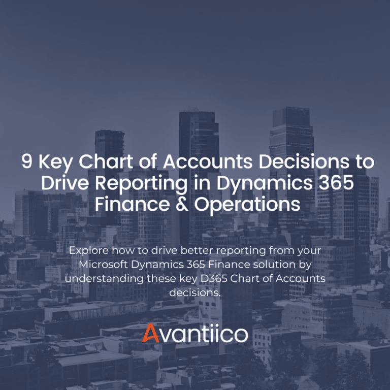 9 Key Chart of Accounts Decisions to Drive Reporting in Dynamics 365 Finance & Operations - Featured image