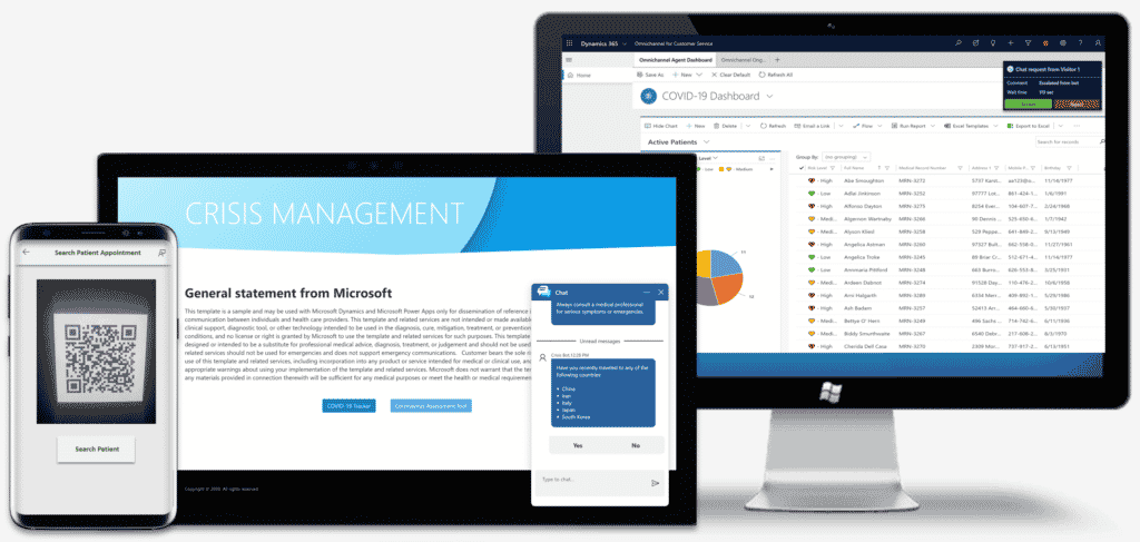 dataverse-healthcare-patient-scheduling-screening-template