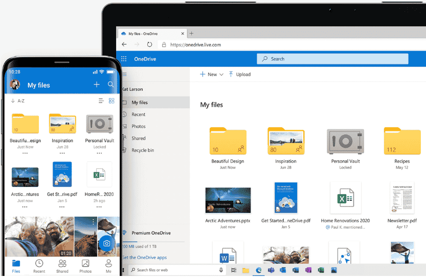 Microsoft OneDrive Across Devices