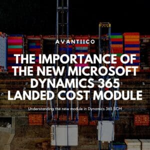 Landed Cost Module Dynamics 365 Supply Chain Management