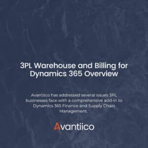 3PL Warehouse and Billing for Dynamics 365 Overview Featured Image