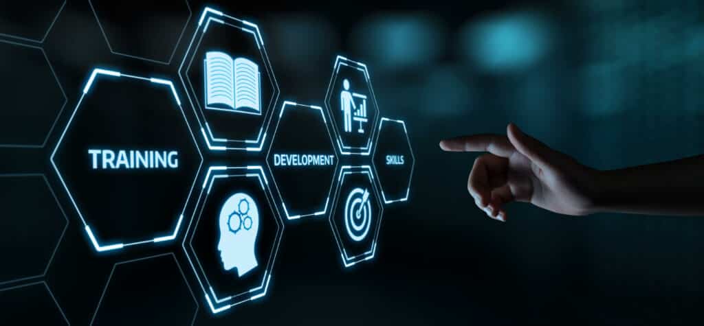 Training choices on an electronic board