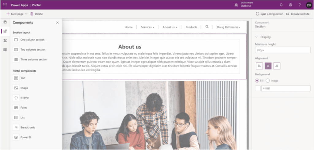 Content Management Feature