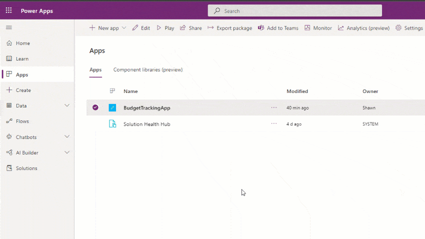 Set up Power Apps Pay As You Go