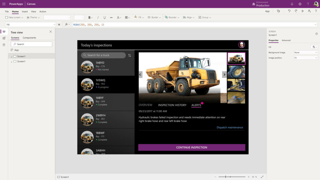 Canvas Apps in Power Apps