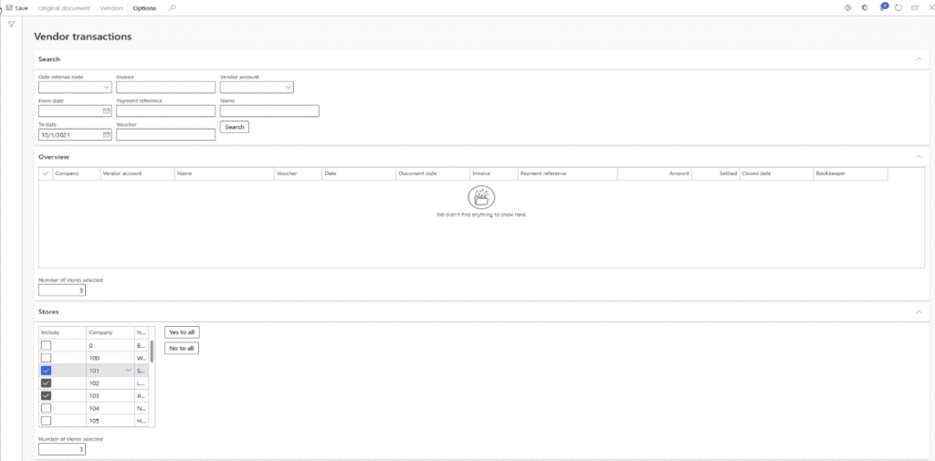Inquiries Screen