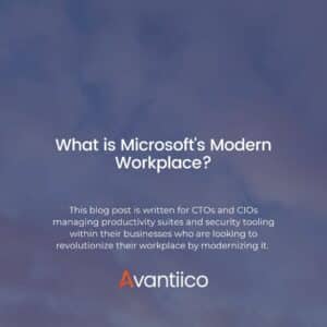 What is Microsoft's Modern Workplace Featured Image