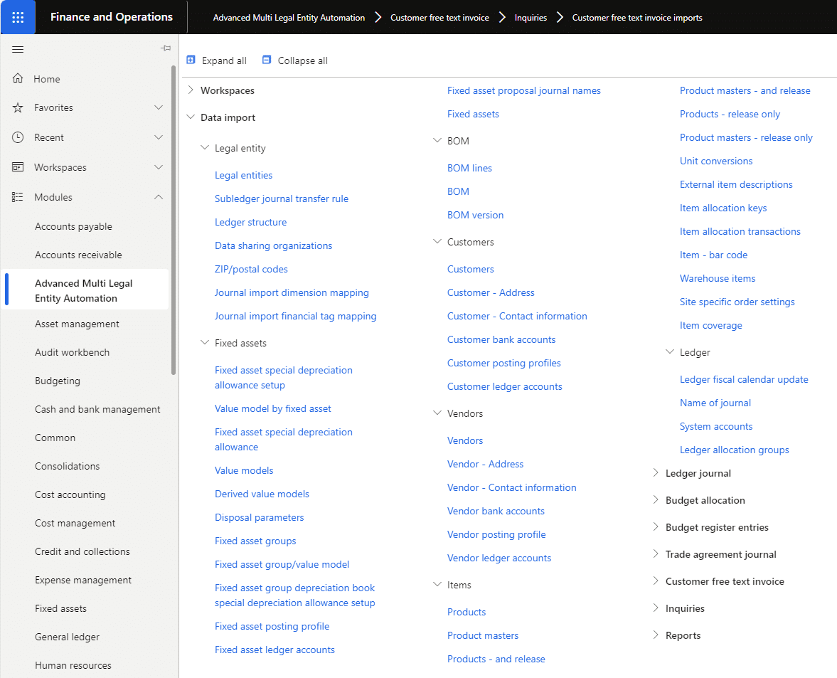 Advanced multi-company solution in D365 Finance and Operations