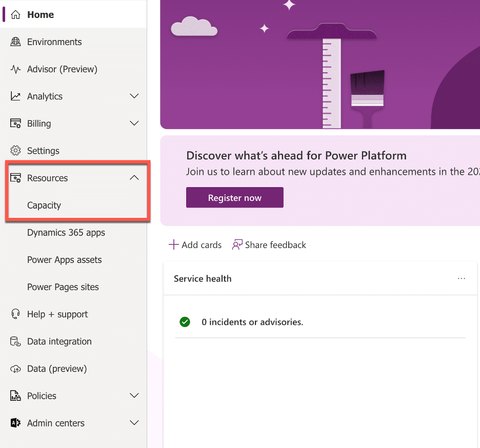Dynamics 365 Database storage insights