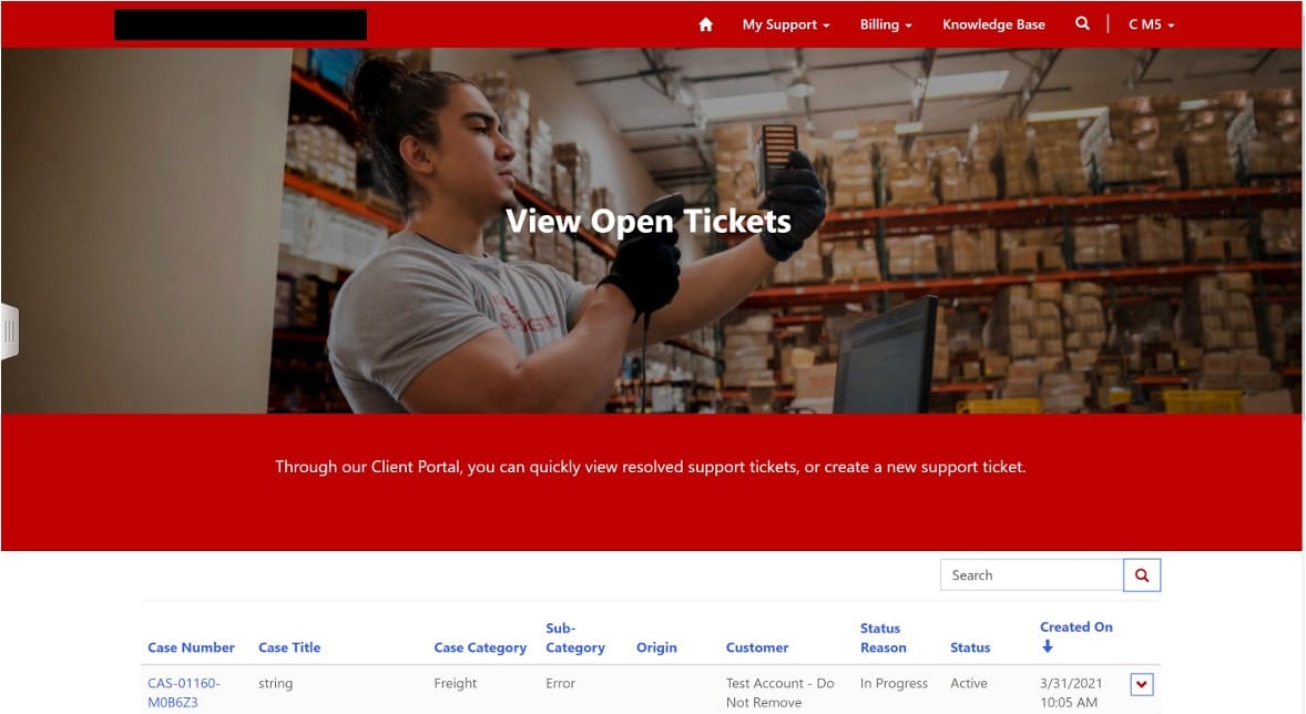 3PL Customer Portal Customization