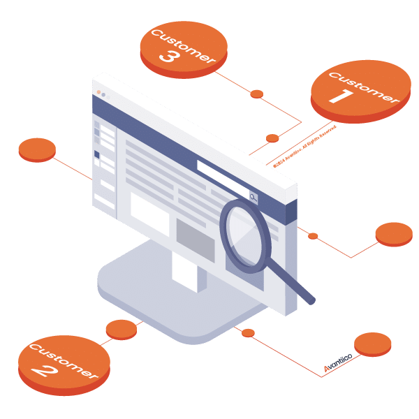 Customer portal graphic